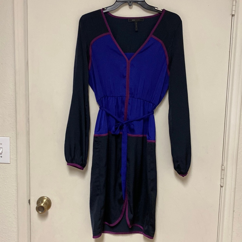 BCBG MAXAZRIA Color Block Dress
